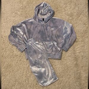 Nike velour jogger set